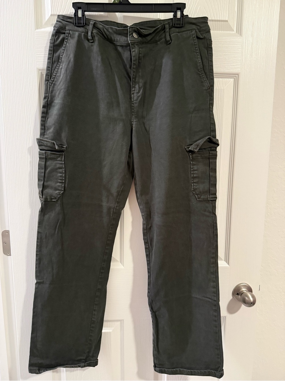 Well Worn Men's Cargo Pants in Olive